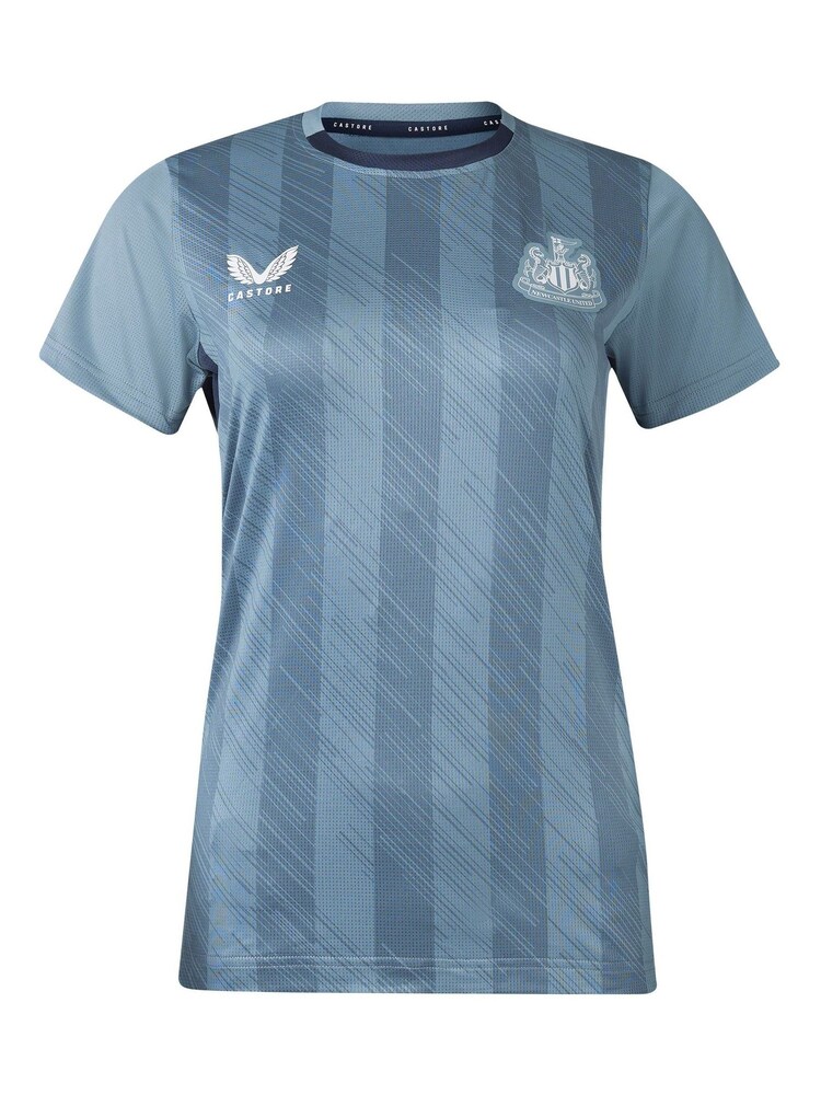 Fanatics Blue Newcastle United Players Training T-Shirt Womens - Image 2 of 3