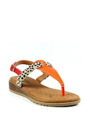 Lunar Gina Toe Post Sandals - Image 2 of 6
