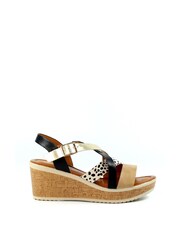Lunar Arundel Beige Wedge Sandals - Image 1 of 4