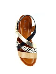 Lunar Arundel Beige Wedge Sandals - Image 4 of 4