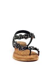 Lunar Charlotte II Floral Gemstone Sandals - Image 4 of 7