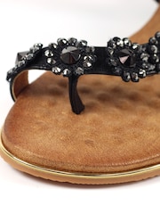 Lunar Charlotte II Floral Gemstone Sandals - Image 7 of 7