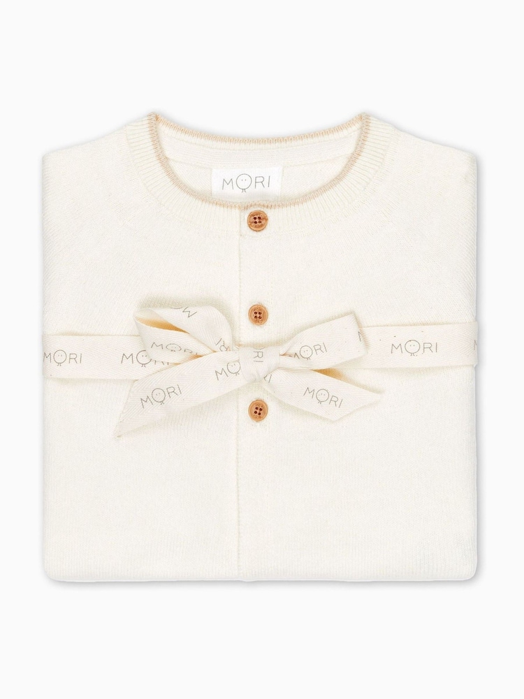MORI Cotton Knitted Jumper & Leggings Baby Gift Set - Image 7 of 9