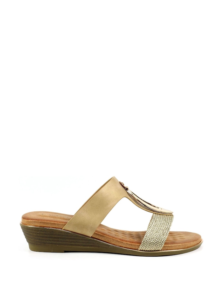 Lunar Porto Wedge Sandals - Image 2 of 7