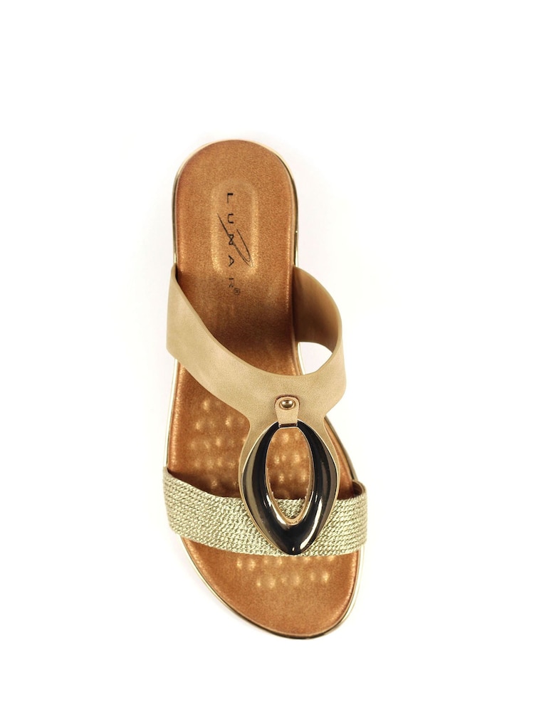 Lunar Porto Wedge Sandals - Image 4 of 7