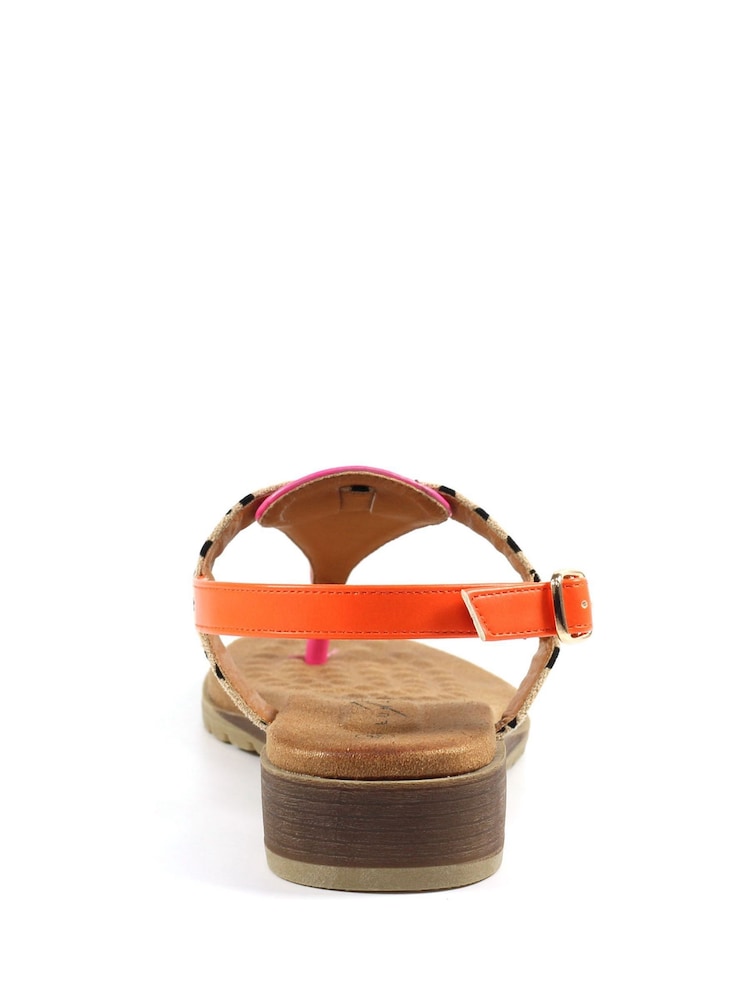 Lunar Gina Toe Post Sandals - Image 5 of 6