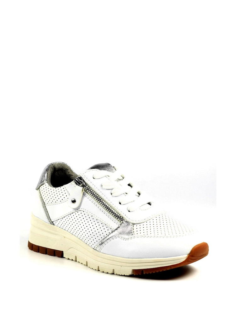 Lunar Verona III White Trainers - Image 2 of 8