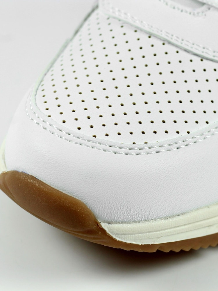 Lunar Verona III White Trainers - Image 8 of 8