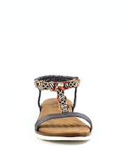 Lunar Natural Tempo Pewter Sandals - Image 4 of 7