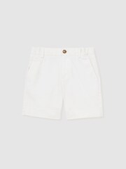 Reiss White Wicket 13-14 yrs Casual Chino Shorts - Image 1 of 6