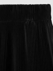 Reiss Black Malin Elasticated Plisse Trousers - Image 5 of 5