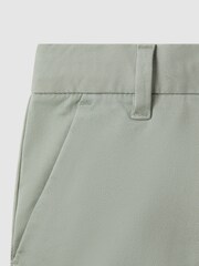 Reiss Pistachio Wicket 13-14 yrs Casual Chino Shorts - Image 5 of 5