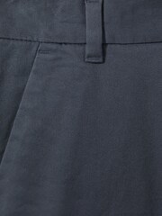 Reiss Airforce Blue Wicket 13-14 yrs Casual Chino Shorts - Image 4 of 6