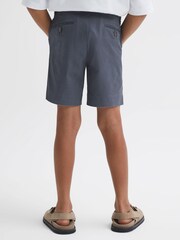 Reiss Airforce Blue Wicket 13-14 yrs Casual Chino Shorts - Image 5 of 6