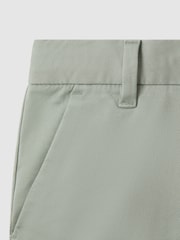 Reiss Pistachio Wicket 9-13 yrs Casual Chino Shorts - Image 4 of 4