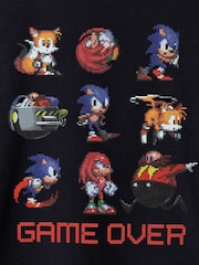 Vanilla Underground Black Sonic Boys Licencing 100% Cotton T-Shirt - Image 5 of 5