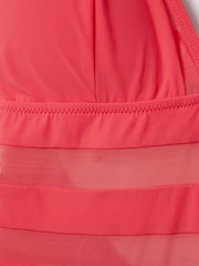 Reiss Coral Hope Mesh Tie Back Swimsuit - Image 6 of 6