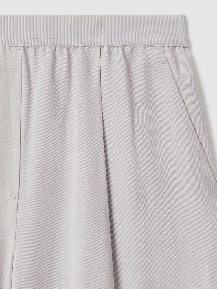 Reiss Light Blue Vera Lyocell-Linen Wide Leg Trousers - Image 6 of 6 Reiss Light Blue Vera Lyocell-Linen Wide Leg Trousers - Image 6 of 6