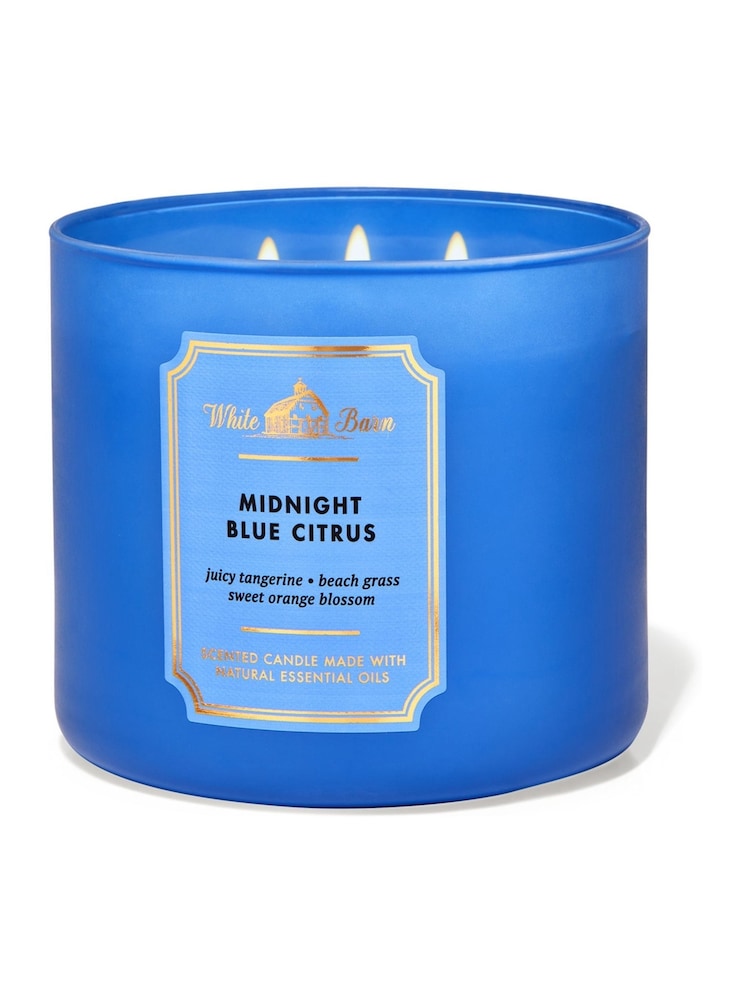 Bath & Body Works Midnight Blue Citrus 3-Wick Candle 14.5 oz / 411 g - Image 1 of 1