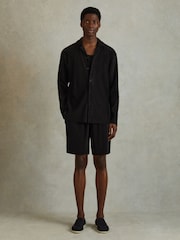 Плиссированные шорты Reiss Milos - Изображение 1 из 5