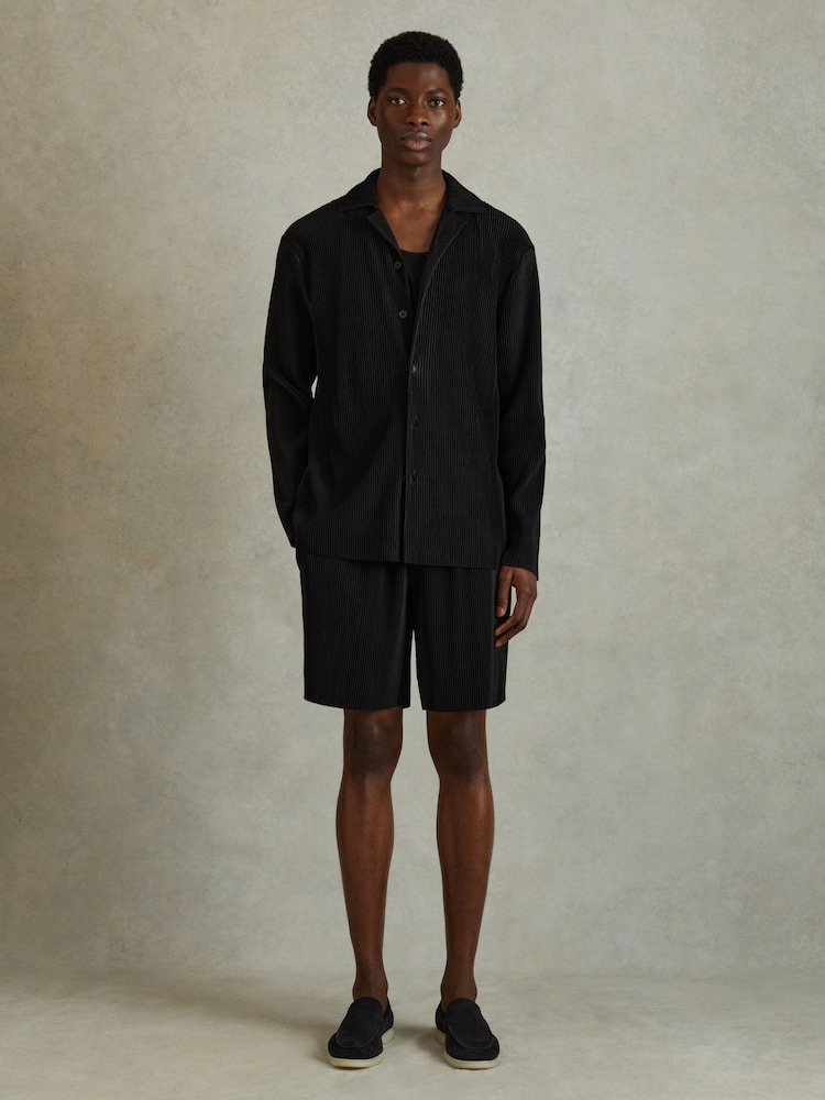 Плиссированные шорты Reiss Milos - Изображение 1 из 5