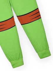 Vanilla Underground Green Teenage Mutant Ninja Turtles Boys Licencing Long Leg Pyjamas - Image 5 of 5