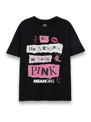 Vanilla Underground Black Mean Girls Ladies Licencing 100% Cotton T-Shirt - Image 2 of 6