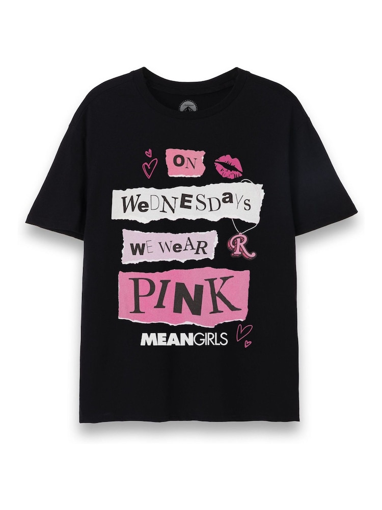 Vanilla Underground Black Mean Girls Ladies Licencing 100% Cotton T-Shirt - Image 2 of 6