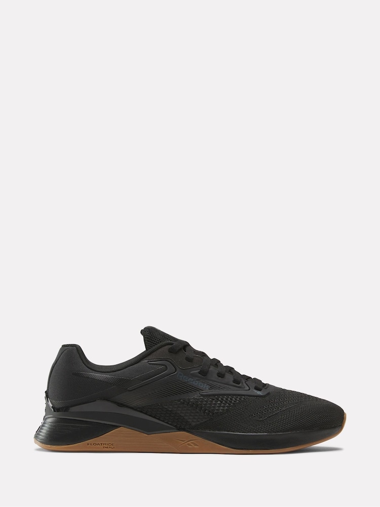 Reebok Mens Nano X4 Black Trainers - Image 1 of 8