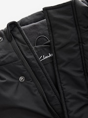 Clarks Black Boys Padded Hooded Coat - Image 13 of 16