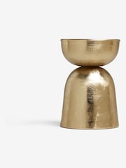 Gold Loxley Metal Bedside Table - Image 2 of 6