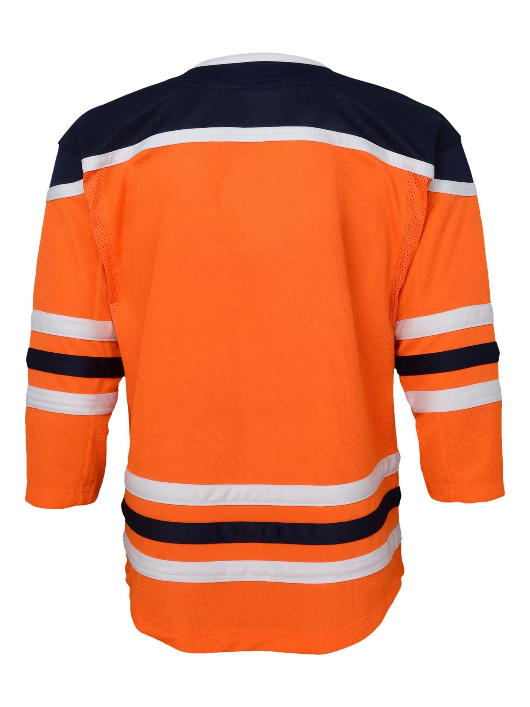 Edmonton oilers jersey orange sales