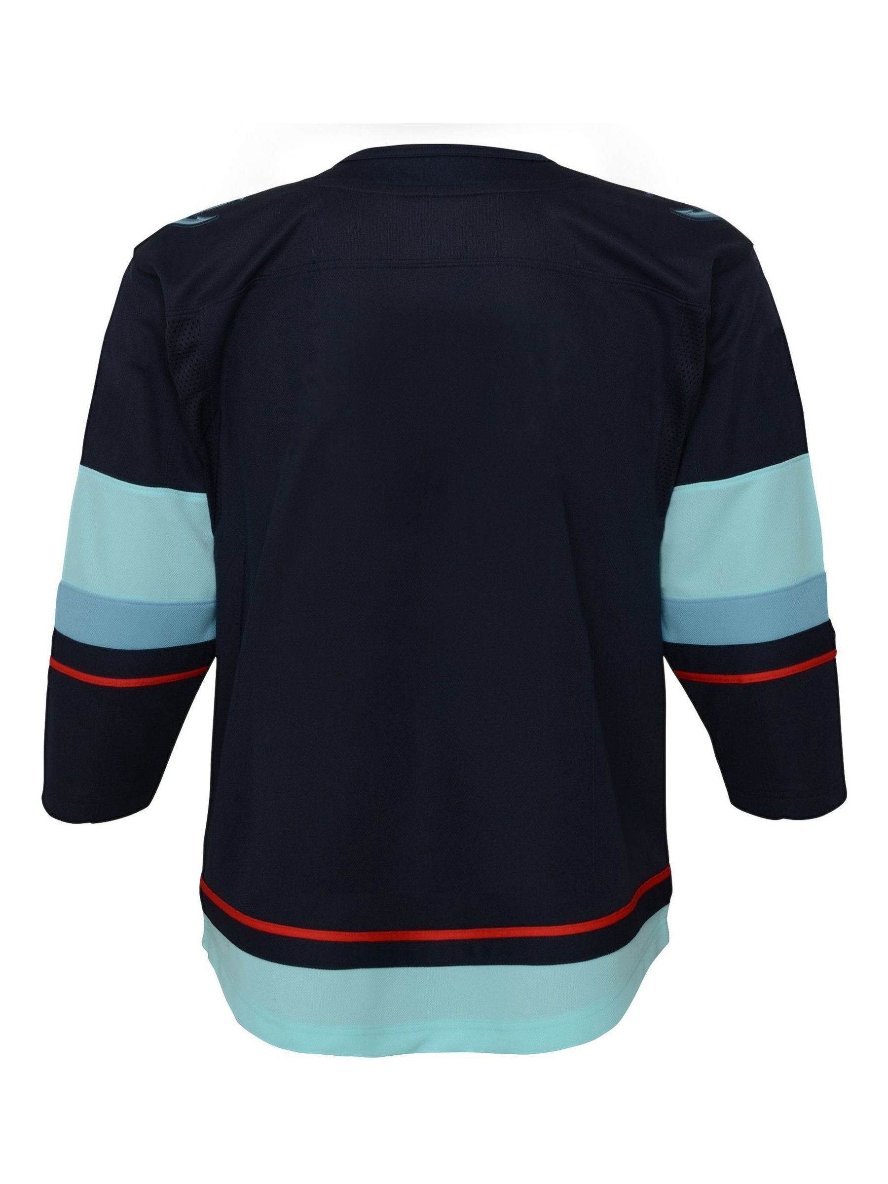 Black and blue hockey jersey hot sale