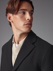 Black Epsom Overcoat - Image 7 of 12