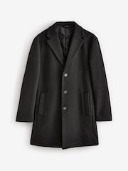Black Epsom Overcoat - Image 8 of 12
