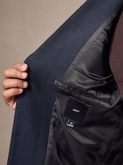 Navy Blue Epsom Overcoat - Image 10 of 10