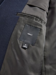 Navy Blue Epsom Overcoat - Image 8 of 10