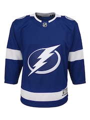 adidas Blue NHL Tampa Bay Lightning Replica Home Jersey Toddler - Image 2 of 3