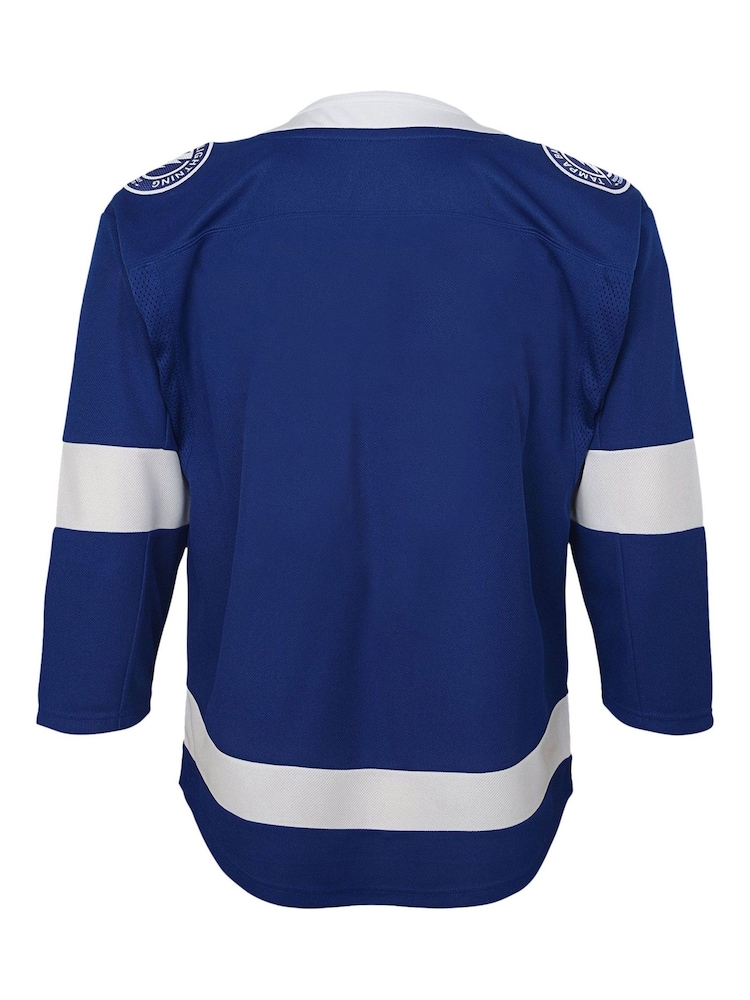 adidas Blue NHL Tampa Bay Lightning Replica Home Jersey Toddler - Image 3 of 3