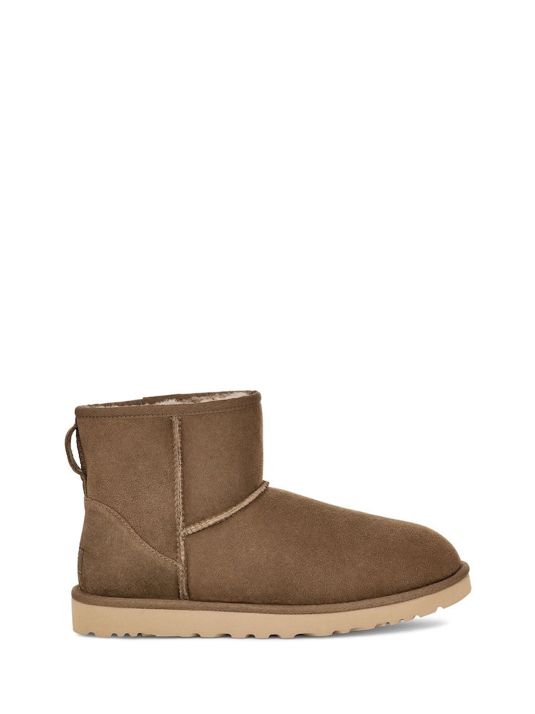 UGG Brown Classic Mini Boots - Image 1 of 6