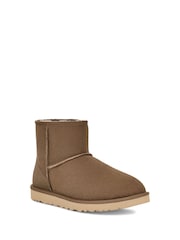 UGG Brown Classic Mini Boots - Image 3 of 6