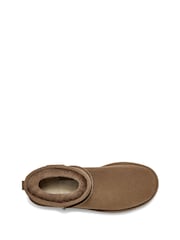 UGG Brown Classic Mini Boots - Image 5 of 6