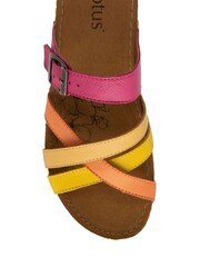 Pink - Lotus Ledersandalen - Bild 4 von 4