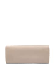 Lotus Nude Clutch Bag with Chain - Image 2 of 4