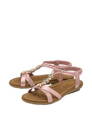 Lotus Pink Open-Toe Sandals - Image 2 of 4