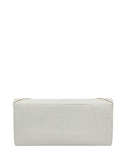 Lotus Cream Clutch Bag with Chain - Image 2 of 4