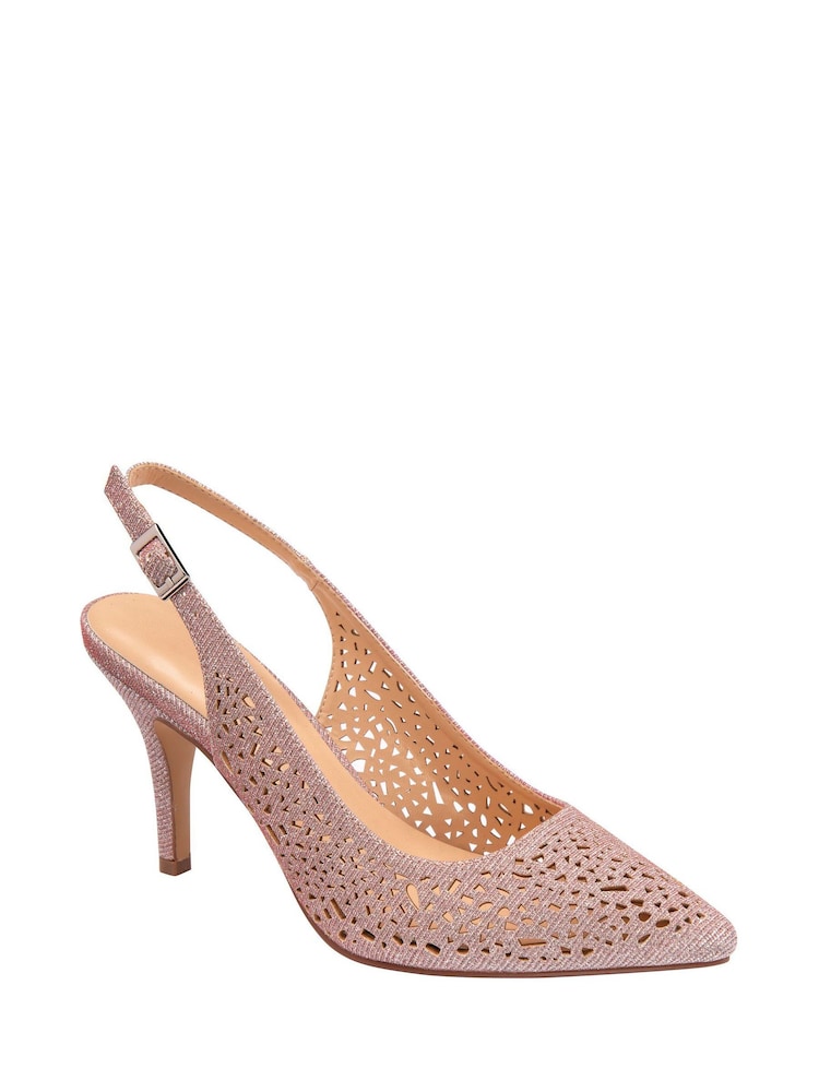 Pink - Lotus Pumps mit Fersenriemen - Bild 1 von 4 Pink - Lotus Pumps mit Fersenriemen - Bild 1 von 4