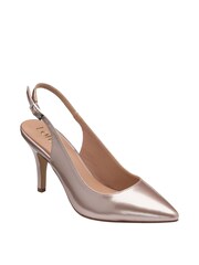 Lotus Pink Slingback Court Shoes - Image 1 of 4