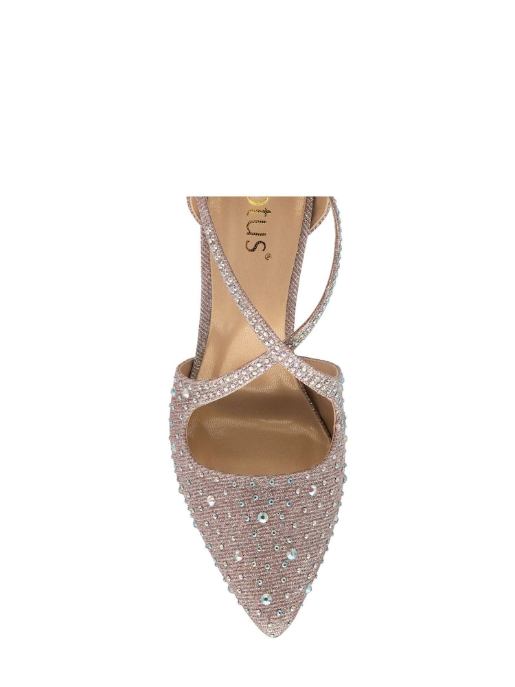 Pink - Lotus Pumps mit spitzer Zehenpartie - Bild 4 von 4 Pink - Lotus Pumps mit spitzer Zehenpartie - Bild 4 von 4