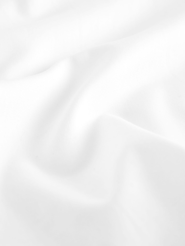 Біла вузька складка - Double Cuff 100% Cotton сукня сорочки With Cutaway комір - Image 6 of 7